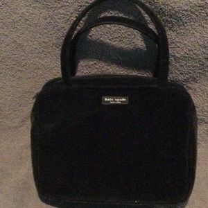 Final sale price❗️just reduced Kate Spade velvet bag in great condition